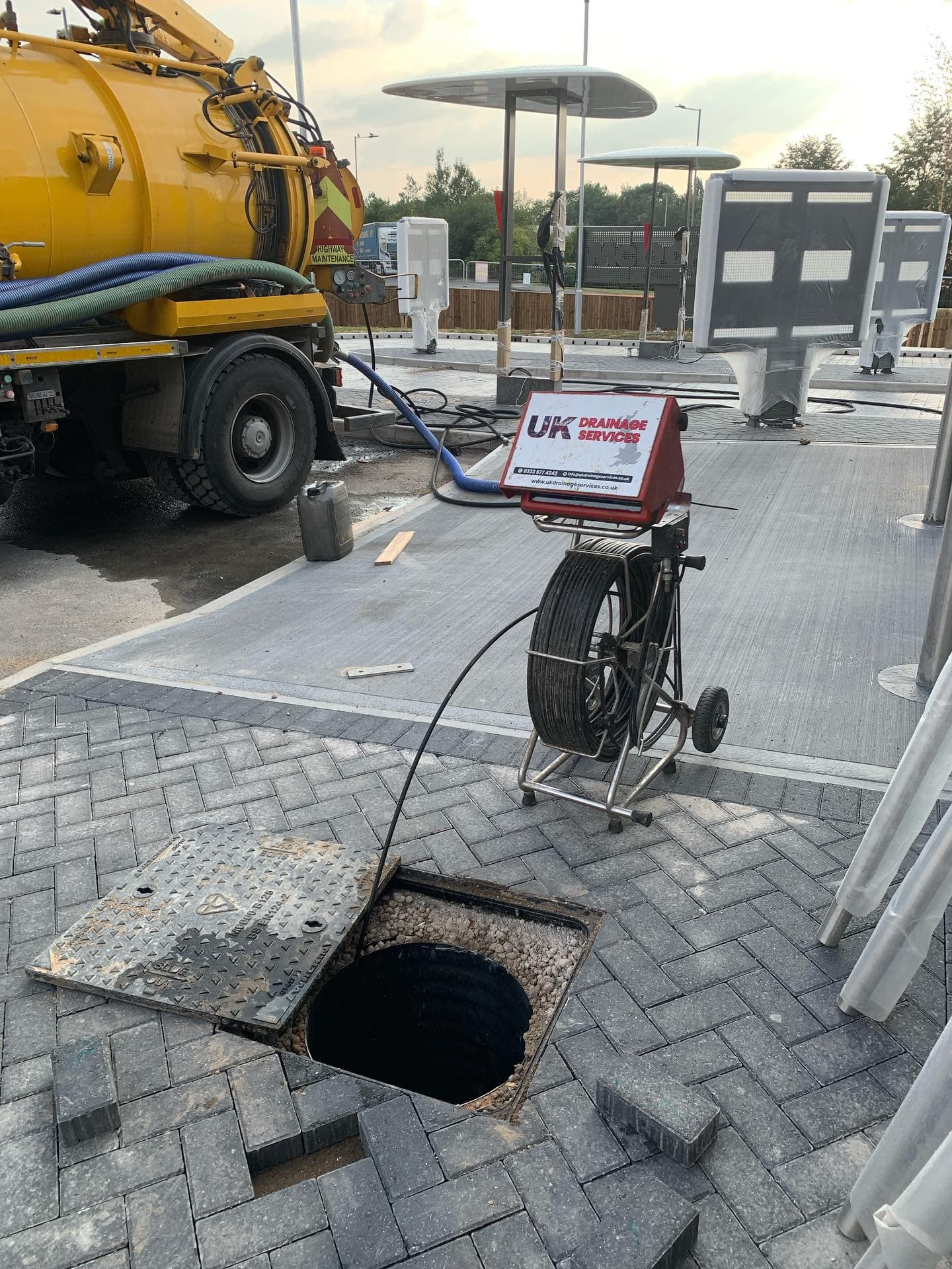 Full Site Jet Clean & CCTV — Starbucks