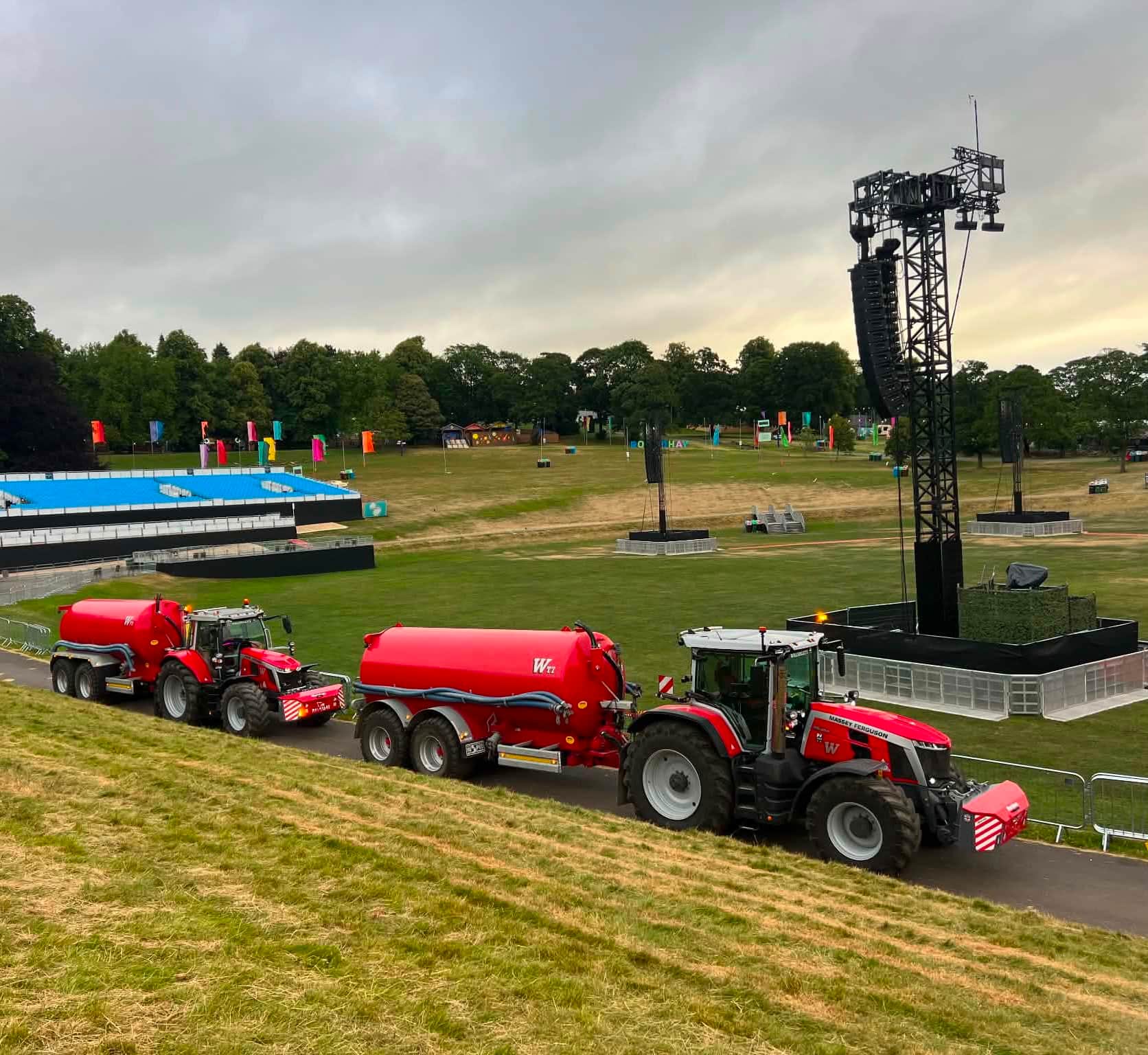 Festival Drainage & Welfare Servicing — Roundhay Festival, Leeds